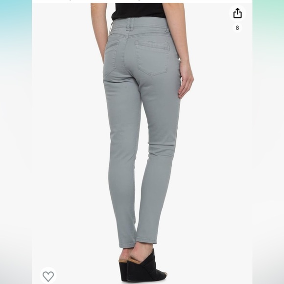 Democracy Dusty Slate Freedom Ankle Skimmer - Picture 2 of 10